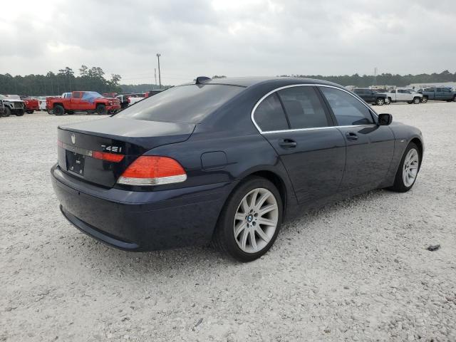 WBAGL63524DP72365 - 2004 BMW 745 I BLUE photo 3