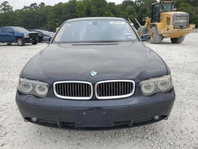 WBAGL63524DP72365 - 2004 BMW 745 I BLUE photo 5