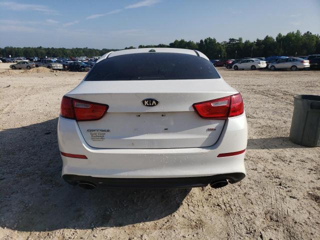 5XXGM4A7XFG354931 - 2015 KIA OPTIMA LX WHITE photo 6