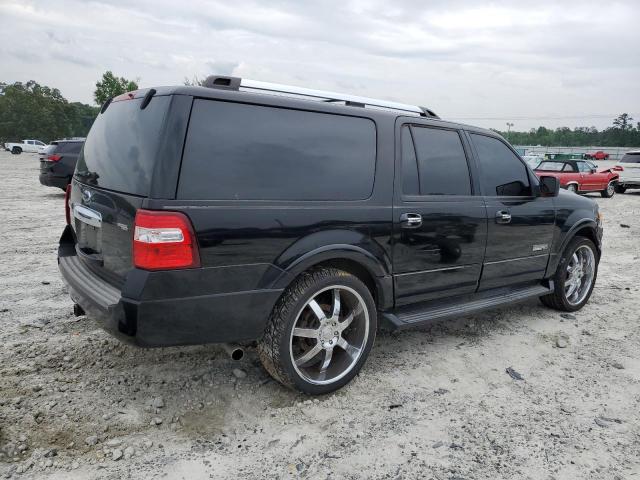 1FMFK19558LA61858 - 2008 FORD EXPEDITION EL LIMITED BLACK photo 3