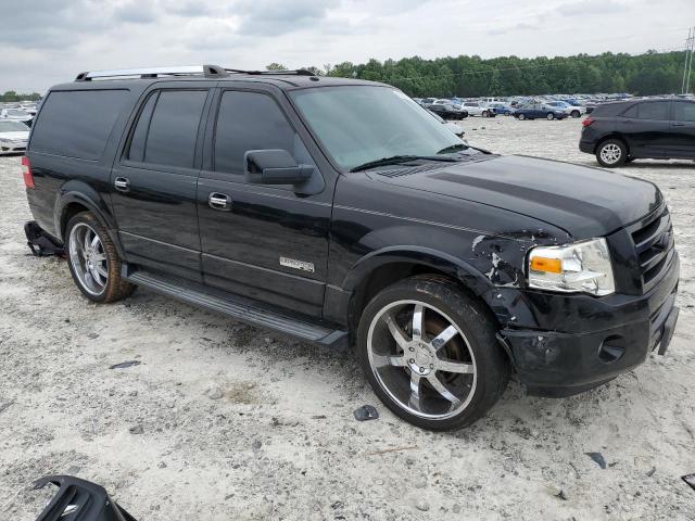 1FMFK19558LA61858 - 2008 FORD EXPEDITION EL LIMITED BLACK photo 4