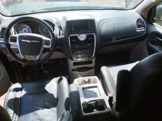 2C4RC1BG8CR362912 - 2012 CHRYSLER TOWN & COU TOURING შავი ფოტო 8