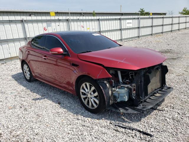 5XXGN4A75FG415356 - 2015 KIA OPTIMA EX RED photo 4