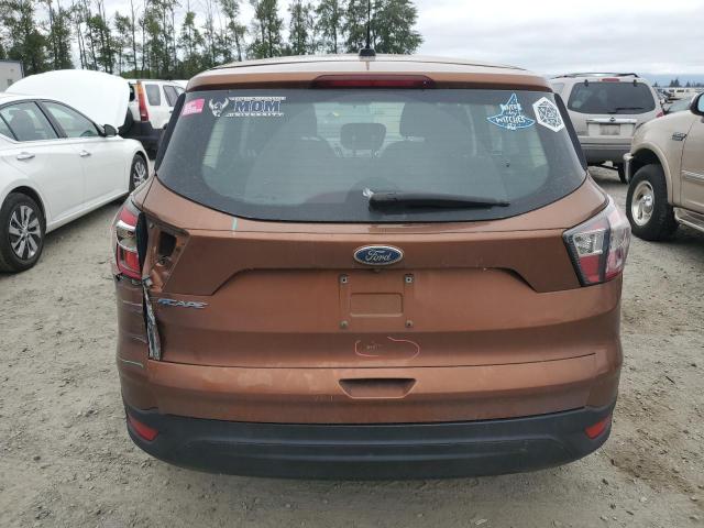 1FMCU0F74HUA62149 - 2017 FORD ESCAPE S BROWN photo 6