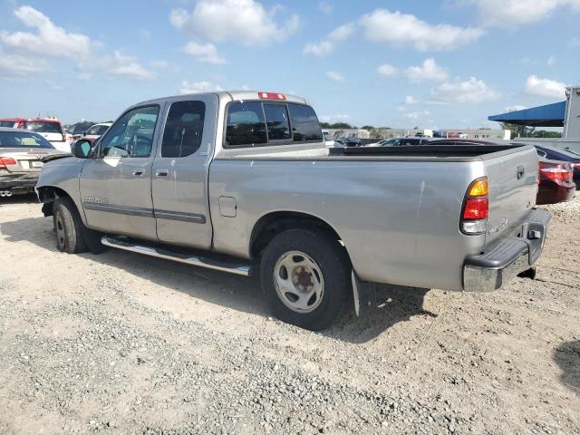 5TBRT34143S387634 - 2003 TOYOTA TUNDRA ACCESS CAB SR5 SILVER photo 2