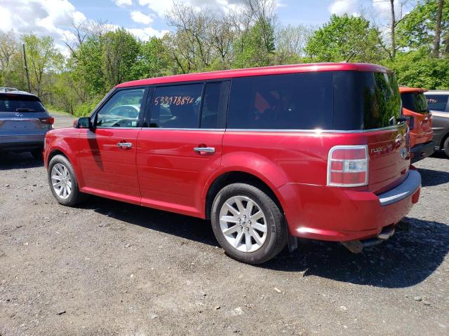 2FMHK6CCXABA70753 - 2010 FORD FLEX SEL RED photo 2