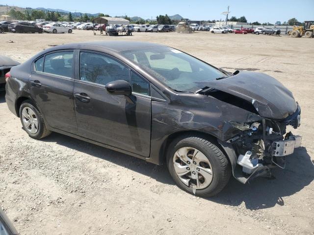 2HGFB2F53EH536397 - 2014 HONDA CIVIC LX CHARCOAL photo 4