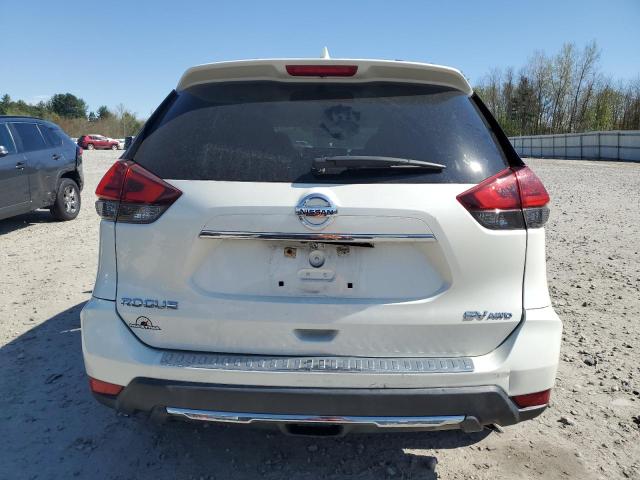 5N1AT2MV8HC802332 - 2017 NISSAN ROGUE SV WHITE photo 6