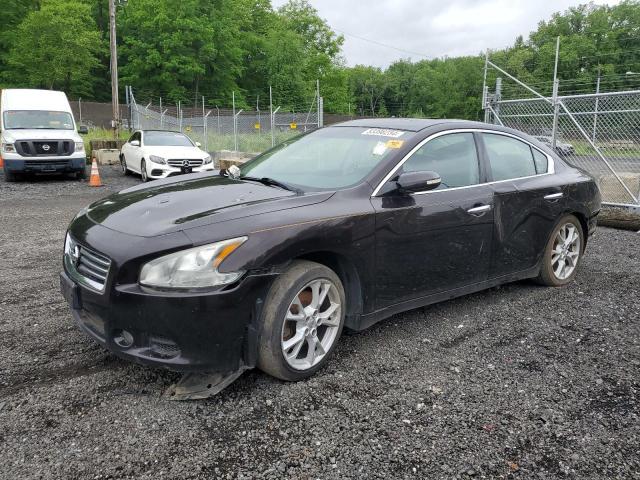 1N4AA5AP0DC805291 - 2013 NISSAN MAXIMA S MAROON photo 1