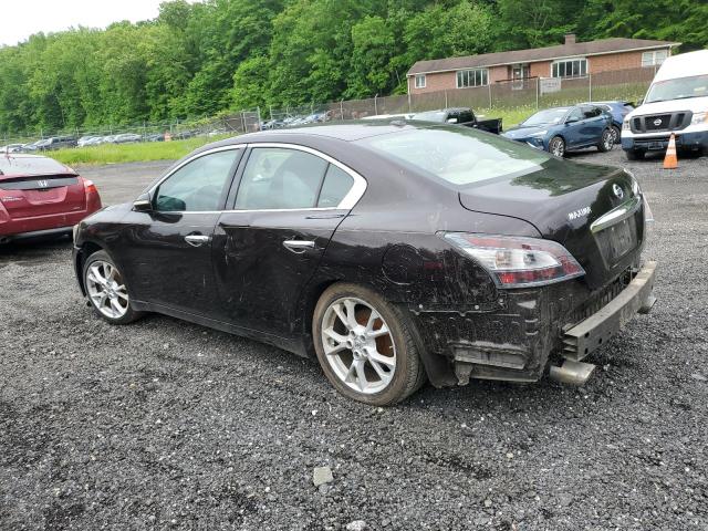 1N4AA5AP0DC805291 - 2013 NISSAN MAXIMA S MAROON photo 2