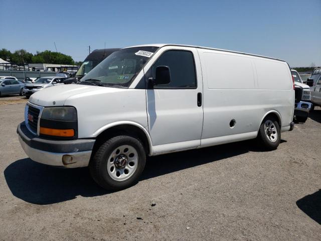 1GTUGAD40A1109263 - 2010 GMC SAVANA G1500 WHITE photo 1