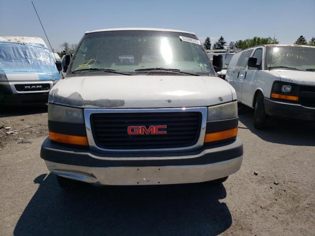 1GTUGAD40A1109263 - 2010 GMC SAVANA G1500 WHITE photo 5