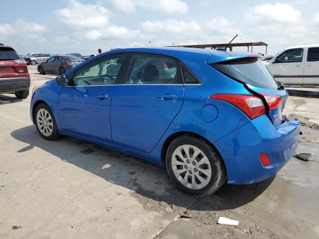 KMHD35LH1HU369828 - 2017 HYUNDAI ELANTRA GT BLUE photo 2