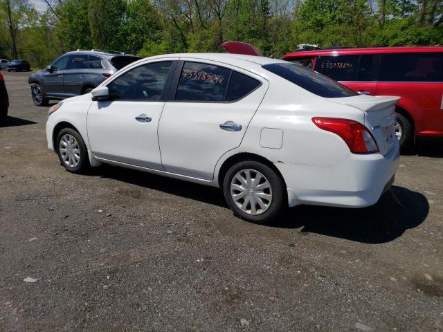 3N1CN7AP4FL825007 - 2015 NISSAN VERSA S WHITE photo 2