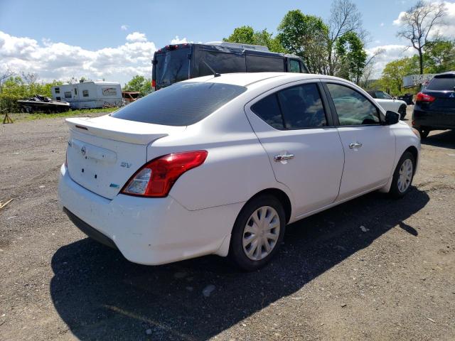 3N1CN7AP4FL825007 - 2015 NISSAN VERSA S WHITE photo 3