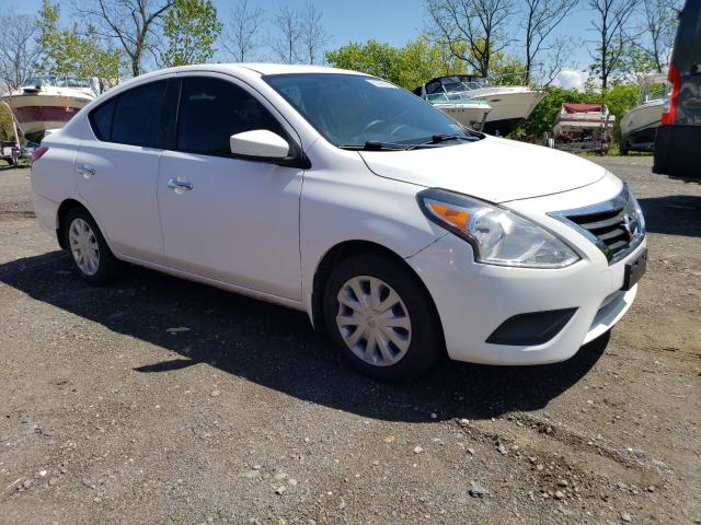 3N1CN7AP4FL825007 - 2015 NISSAN VERSA S WHITE photo 4