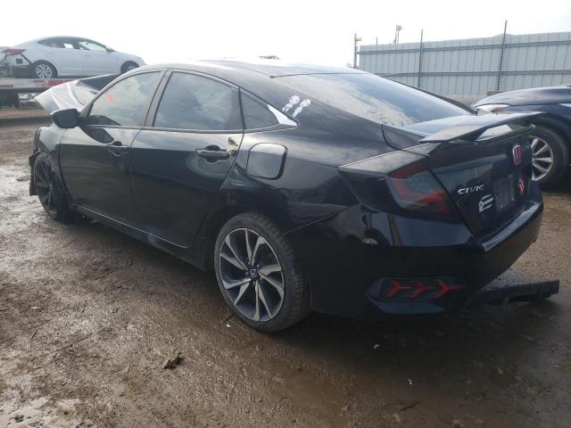 2HGFC2F85LH585945 - 2020 HONDA CIVIC SPORT BLACK photo 2