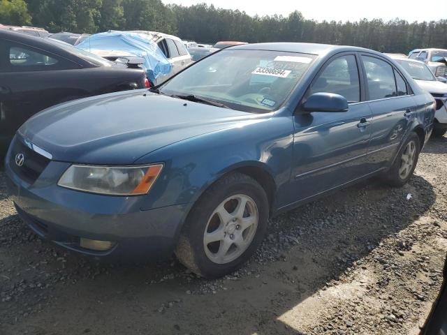 5NPEU46F16H015180 - 2006 HYUNDAI SONATA GLS BLUE photo 1