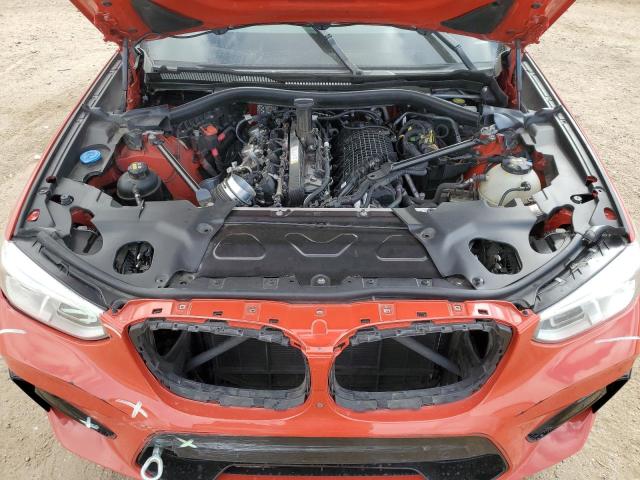 5YMUJ0C08LLU67316 - 2020 BMW X4 M COMPETITION RED photo 12