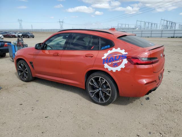 5YMUJ0C08LLU67316 - 2020 BMW X4 M COMPETITION RED photo 2
