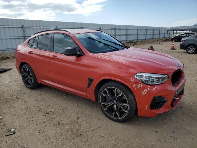 5YMUJ0C08LLU67316 - 2020 BMW X4 M COMPETITION RED photo 4
