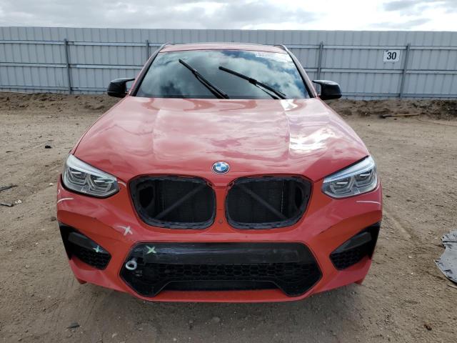 5YMUJ0C08LLU67316 - 2020 BMW X4 M COMPETITION RED photo 5