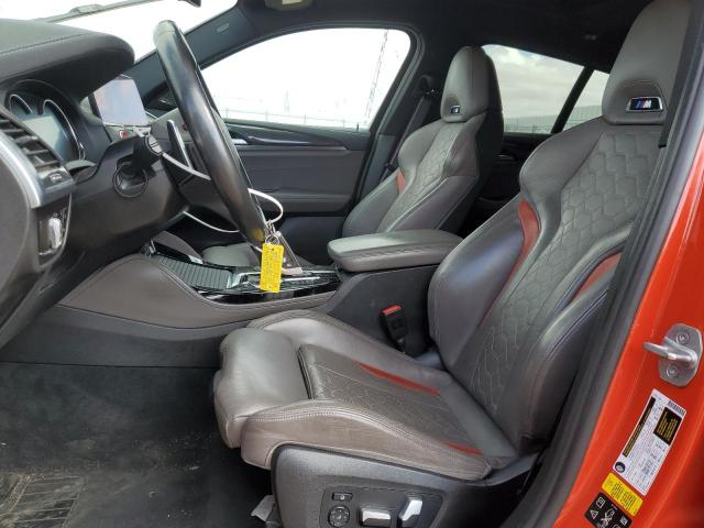 5YMUJ0C08LLU67316 - 2020 BMW X4 M COMPETITION RED photo 7