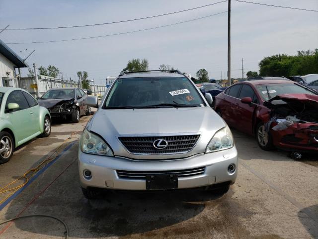 JTJHW31U460010265 - 2006 LEXUS RX 400H 400 SILVER photo 5