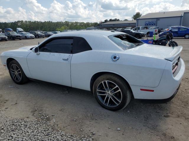 2C3CDZGG6KH712198 - 2019 DODGE CHALLENGER SXT WHITE photo 2