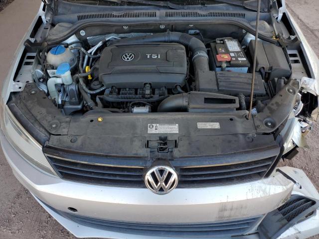 3VWD17AJXEM396132 - 2014 VOLKSWAGEN JETTA SE SILVER photo 11