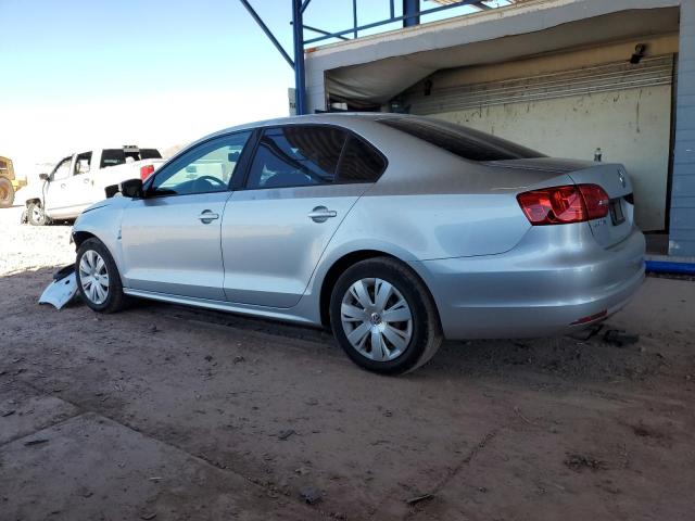 3VWD17AJXEM396132 - 2014 VOLKSWAGEN JETTA SE SILVER photo 2