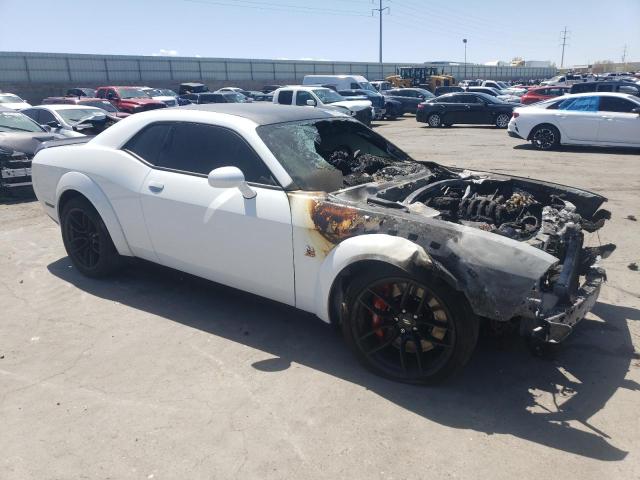 2C3CDZFJ3NH233027 - 2022 DODGE CHALLENGER R/T SCAT PACK WHITE photo 4