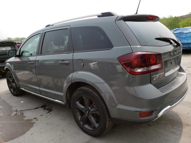 3C4PDDGG2KT785253 - 2019 DODGE JOURNEY CROSSROAD GRAY photo 2