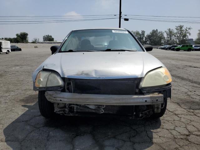 1HGES16531L076791 - 2001 HONDA CIVIC LX SILVER photo 5