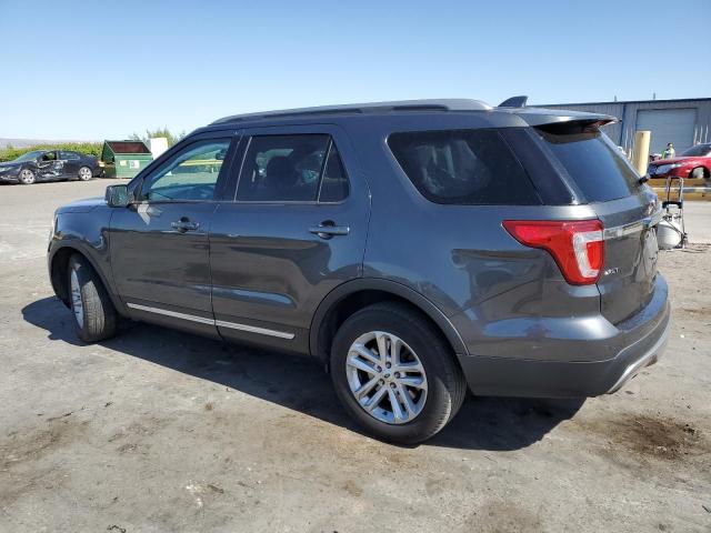 1FM5K7DH0HGC36459 - 2017 FORD EXPLORER XLT CHARCOAL photo 2