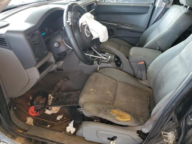 1J8HG48N86C304134 - 2006 JEEP COMMANDER 黑色 照片 7