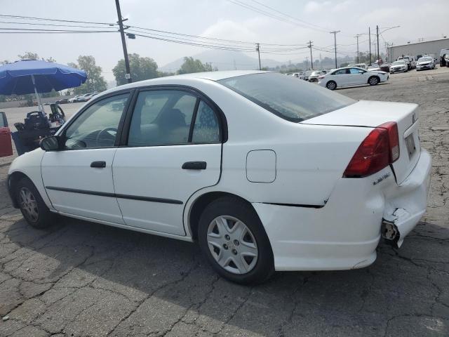 2HGES16305H559690 - 2005 HONDA CIVIC DX VP თეთრი ფოტო 2