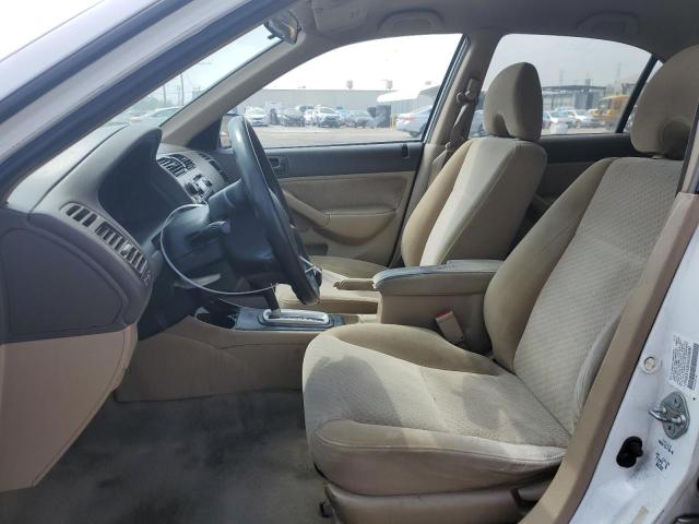 2HGES16305H559690 - 2005 HONDA CIVIC DX VP თეთრი ფოტო 7