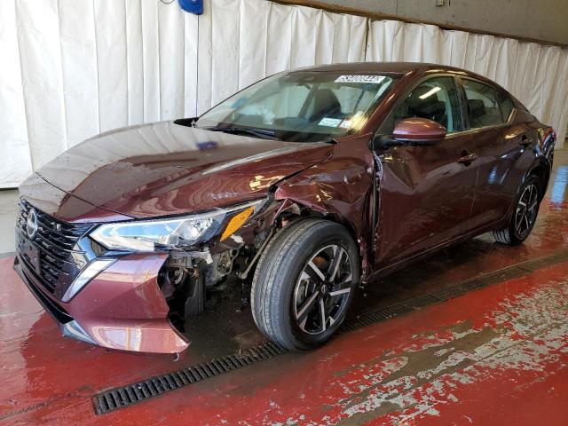 3N1AB8CV4RY243000 - 2024 NISSAN SENTRA SV MAROON photo 1