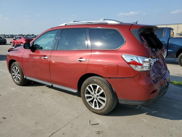 5N1AR2MN0DC660759 - 2013 NISSAN PATHFINDER S RED photo 2