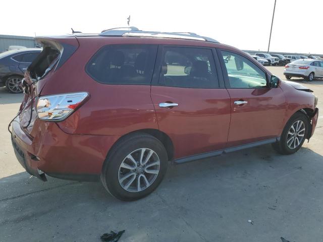 5N1AR2MN0DC660759 - 2013 NISSAN PATHFINDER S RED photo 3