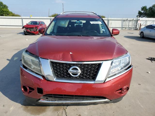 5N1AR2MN0DC660759 - 2013 NISSAN PATHFINDER S RED photo 5