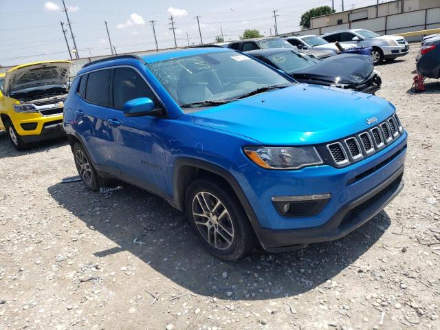 3C4NJCBB3KT614419 - 2019 JEEP COMPASS LATITUDE BLUE photo 4