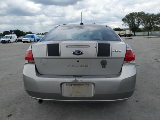 1FAHP34N98W145039 - 2008 FORD FOCUS S/SE GRAY photo 6