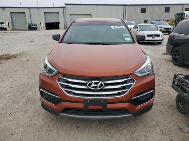 5XYZT3LB7HG467516 - 2017 HYUNDAI SANTA FE S ORANGE photo 5