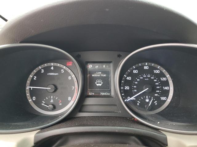 5XYZT3LB7HG467516 - 2017 HYUNDAI SANTA FE S ORANGE photo 9