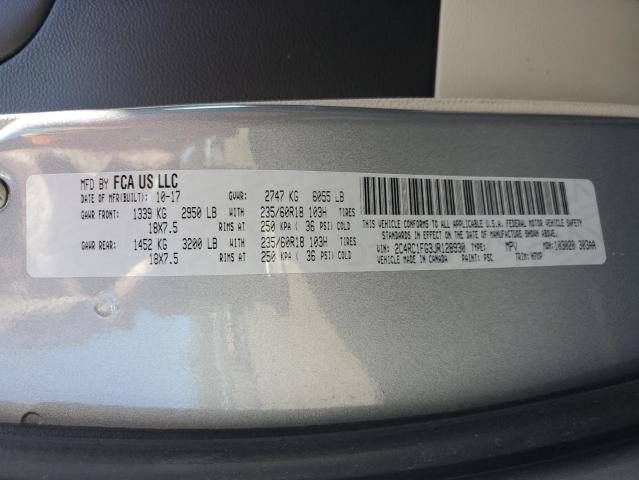 2C4RC1FG3JR128930 - 2018 CHRYSLER PACIFICA TOURING PLUS Gümüş foto 13