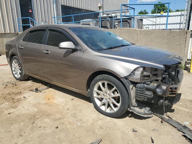 1G1ZE5EB4AF289830 - 2010 CHEVROLET MALIBU LTZ ნაცრისფერი ფოტო 4