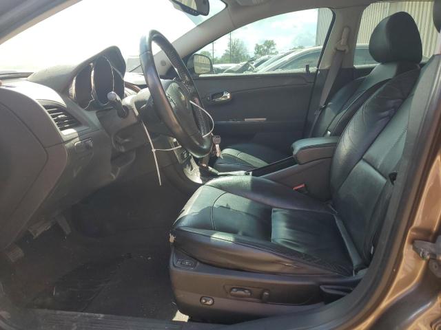 1G1ZE5EB4AF289830 - 2010 CHEVROLET MALIBU LTZ ნაცრისფერი ფოტო 7