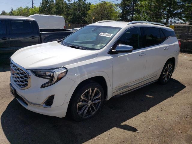 3GKALXEX9JL154743 - 2018 GMC TERRAIN DENALI WHITE photo 1